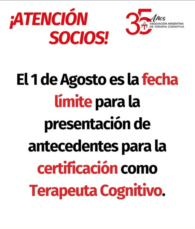Atención Socios!!!